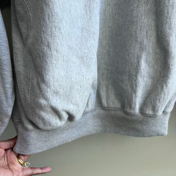 Steve & Barrys MICHIGAN University Sportswear Gray Heavy Duty Pullover Sweater L - Picture 6 of 7